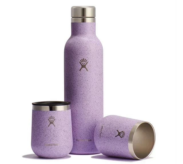 Borosüveg szett 75 cl 2 db pohárral 29 cl - HYDRO FLASK