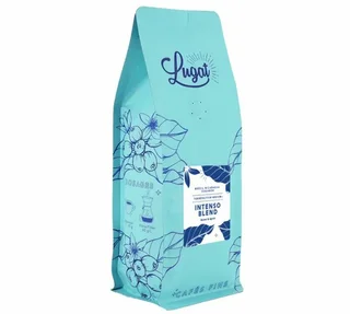 Κόκκοι καφέ 1kg Intenso Blend (προηγουμένως Ιταλικό) – Cafés Lugat για επαγγελματική χρήση
