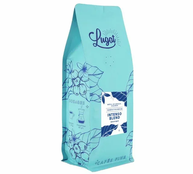 Intenso Blend Coffee Beans 1 kg - Cafés Lugat (formerly Italian Blend)