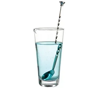 Cuillère à cocktail torsadée iSi