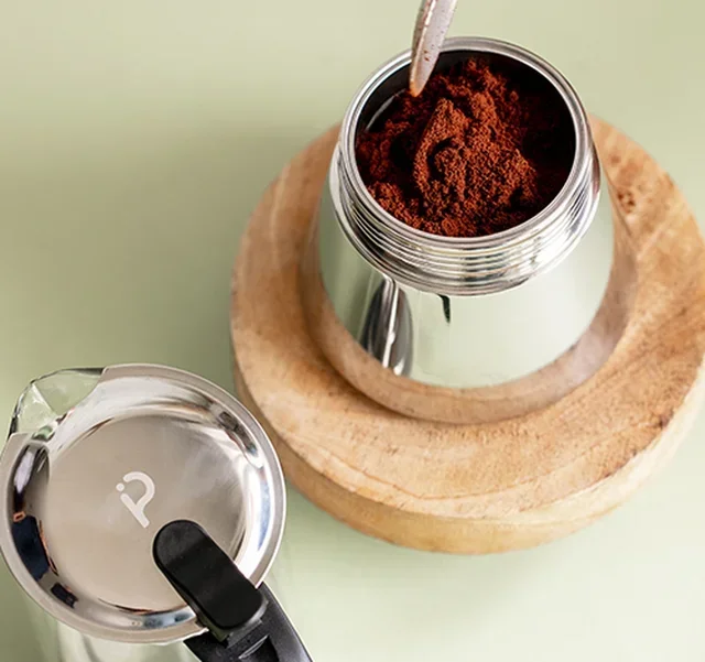 Italian Moka Pot - Kiara - 6 Cups / 25 cl - PYLANO