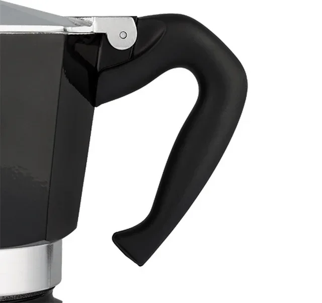 Italiaanse koffiezetter – Moka Express, zwart – voor 3 kopjes / 15 cl – BIALETTI