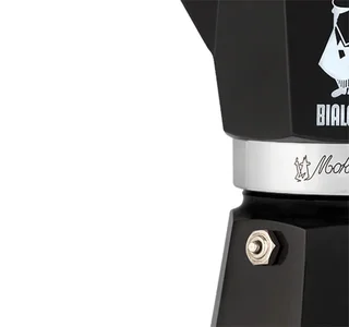 Italiaanse koffiezetter – Moka Express, zwart – voor 3 kopjes / 15 cl – BIALETTI