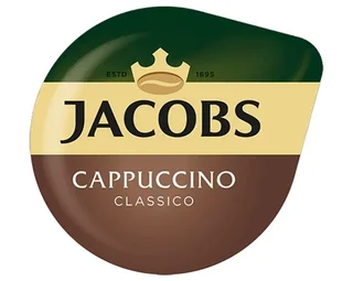 Jacobs Cappuccino Cápsulas Tassimo – Pack 8