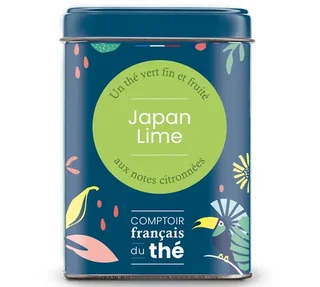 Tè Verde Giappone Lime - sfuso 80g - COMPTOIR FRANÇAIS DU THÉ