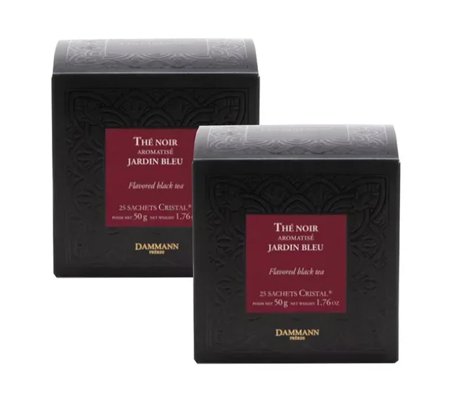 Jardin Bleu Black Tea - Bundle 40+10 Free Bags - DAMMANN FRÈRES