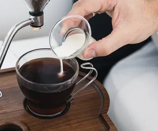 JOY RESOLVE Glass Milk Chiller for Barisieur Coffee Maker