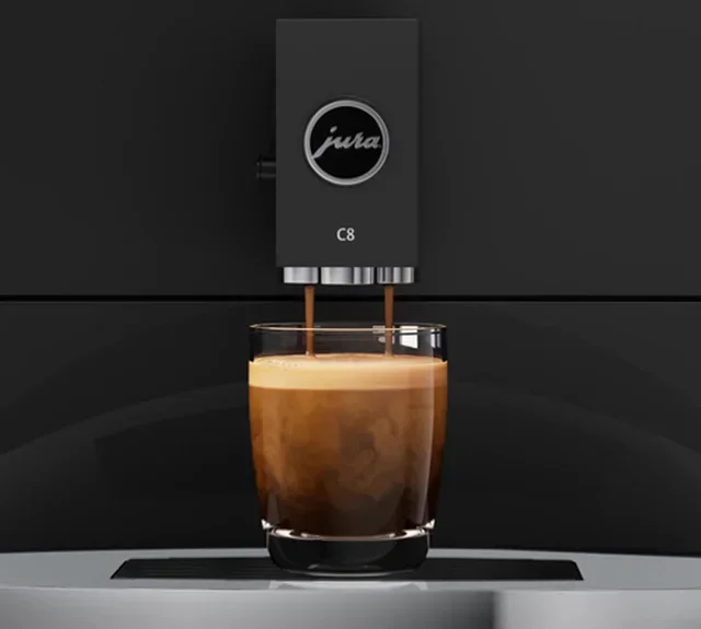 JURA C8 Piano Black (EA) Espresso Grinder