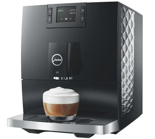 JURA C8 Piano Black (EA) Espresso Grinder