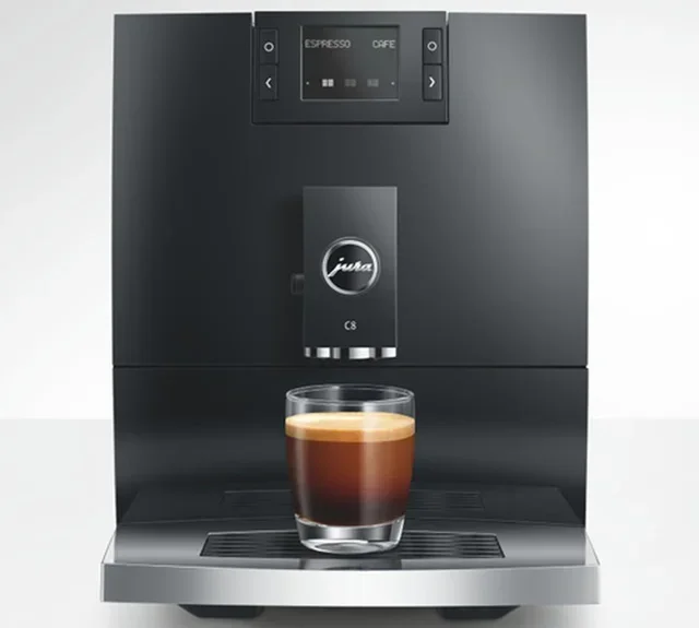 JURA C8 Piano Black (EA) Espresso Grinder