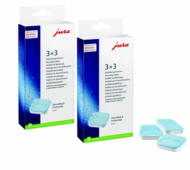 Pastiglie Decalcificanti JURA – Confezione da 18