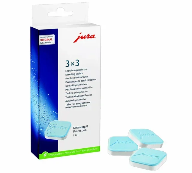 Tablete za uklanjanje kamenca JURA – pakiranje 9 kom