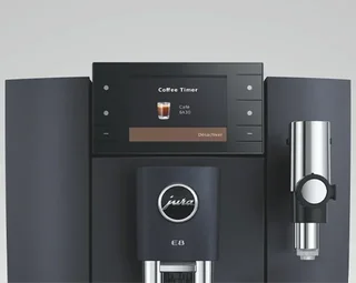 Macchina caffè automatica JURA E8 Cosmic Black (ED) - Smart Connect in omaggio