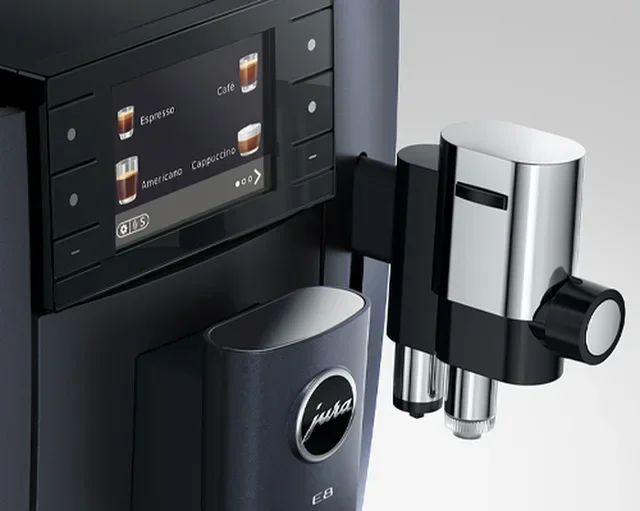 Macchina caffè automatica JURA E8 Cosmic Black (ED) - Smart Connect in omaggio