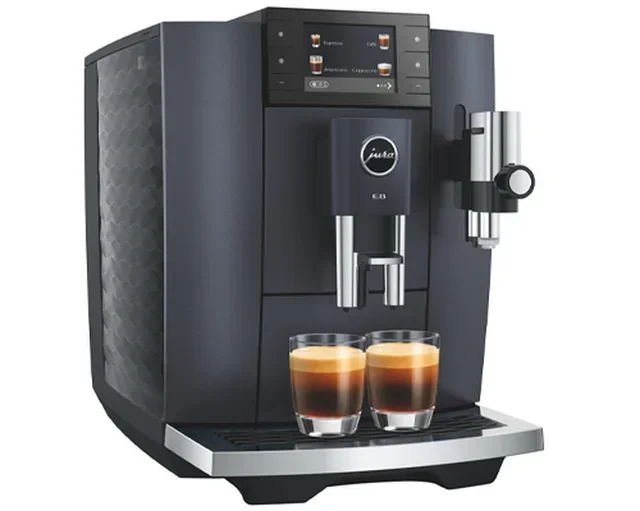 Macchina caffè automatica JURA E8 Cosmic Black (ED) - Smart Connect in omaggio