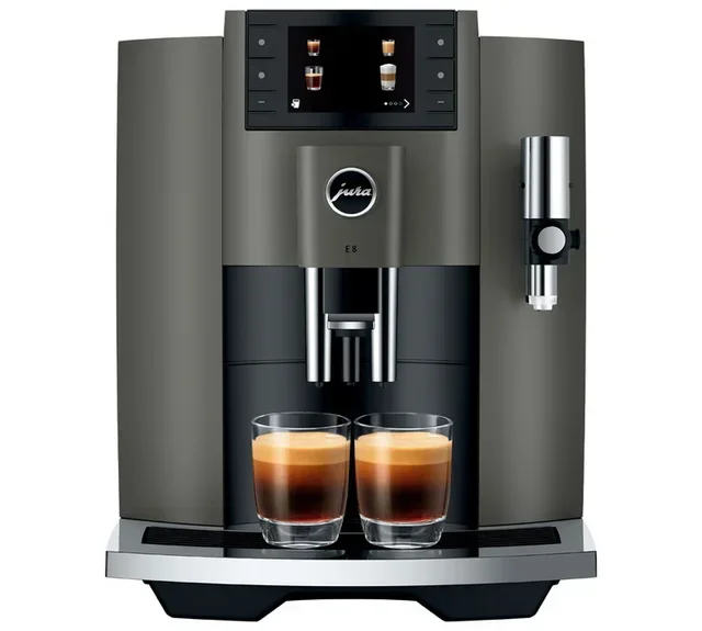 JURA E8 Dark Inox (EC) Smart Connect Included - Pro pack + 1 year warranty