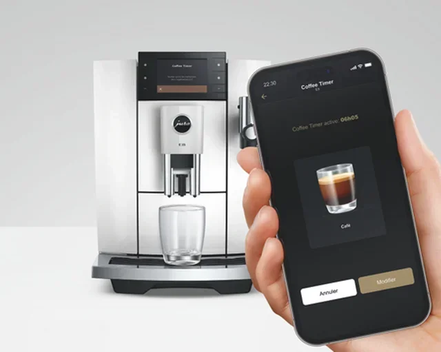 Máquina Café Automática JURA E8 Diamond White (ED) - Smart Connect Oferta
