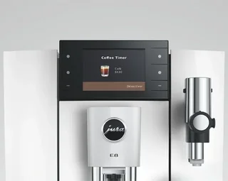 Máquina Café Automática JURA E8 Diamond White (ED) - Smart Connect Oferta