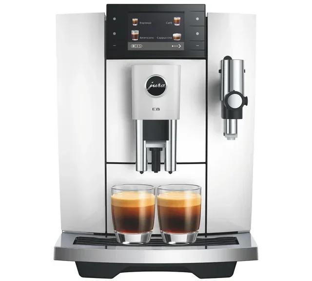 Macchina Caffè Automatica JURA E8 Diamond White (ED) - Smart Connect Omaggio