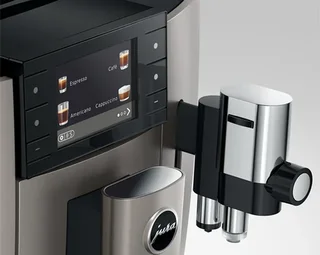 Macchina caffè automatica JURA E8 Midnight Silver (ED) – Smart Connect in omaggio