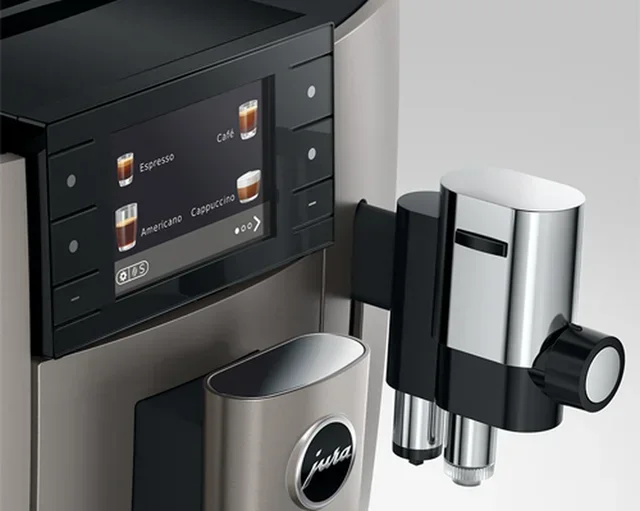 Macchina caffè automatica JURA E8 Midnight Silver (ED) – Smart Connect in omaggio