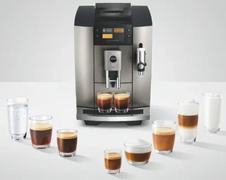 Macchina caffè automatica JURA E8 Midnight Silver (ED) – Smart Connect in omaggio