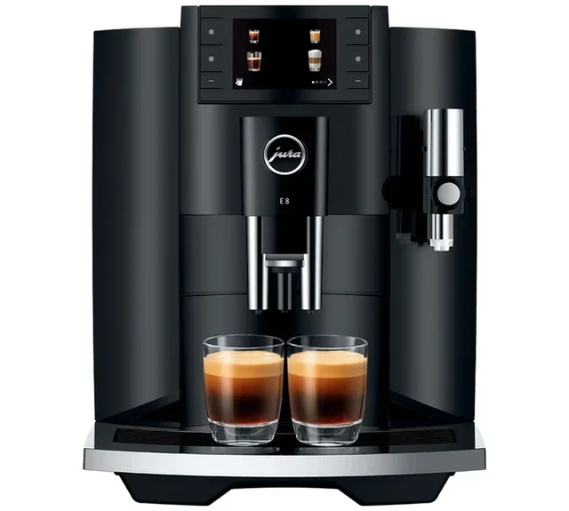 JURA E8 Piano Black (EC) Smart Connect Offerto - Pacchetto pro + garanzia 1 anno