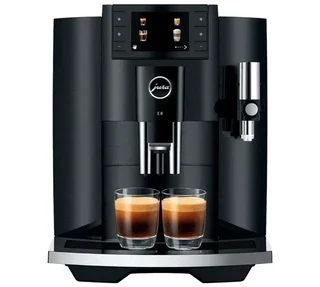 JURA E8 PianoBlack (EC) - Macinacaffè Espresso Smart Connect Incluso