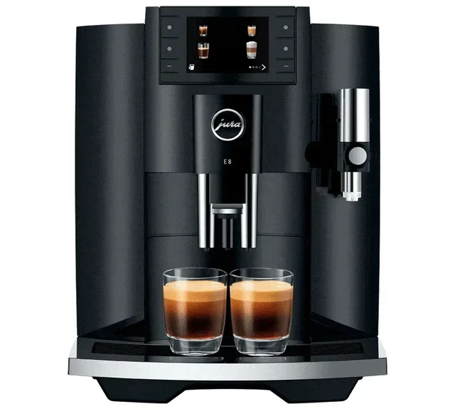JURA E8 PianoBlack (EC) - Macinacaffè Espresso Smart Connect Incluso