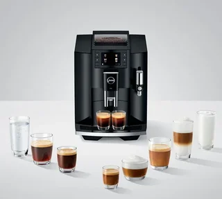 JURA E8 PianoBlack (EC) - Macinacaffè Espresso Smart Connect Incluso