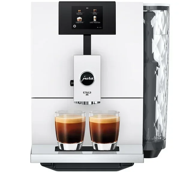 Macchina espresso con macinacaffè JURA ENA 8 Full Nordic White Touch Screen