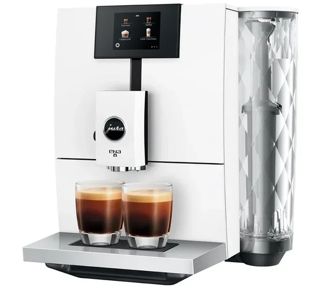 Macchina espresso con macinacaffè JURA ENA 8 Full Nordic White Touch Screen