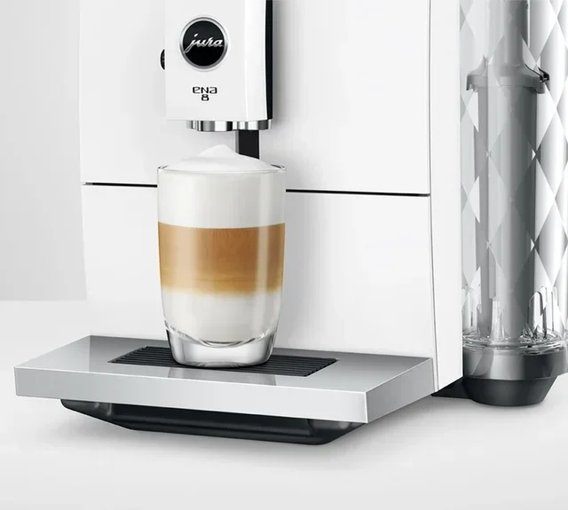 Macchina espresso con macinacaffè JURA ENA 8 Full Nordic White Touch Screen