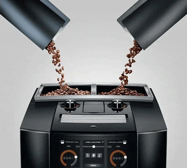 Macinacaffè Espresso JURA J8 Twin Diamond Black