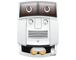 Macinacaffè Espresso JURA J8 Twin Diamond Bianco