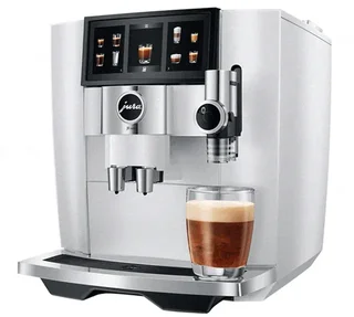 Macinacaffè Espresso JURA J8 Twin Diamond Bianco