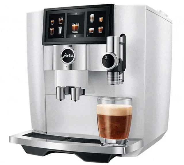 Macinacaffè Espresso JURA J8 Twin Diamond Bianco