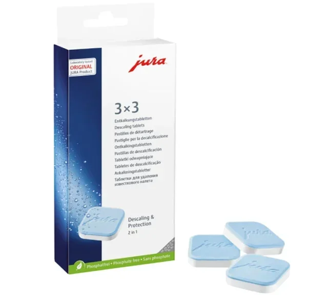 JURA Professioneller Entkalker - Entkalkungstabletten x9