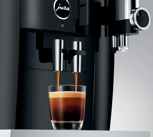 Macchina Caffè Automatica JURA S8 EB Piano Nero 2024 con Smart Connect