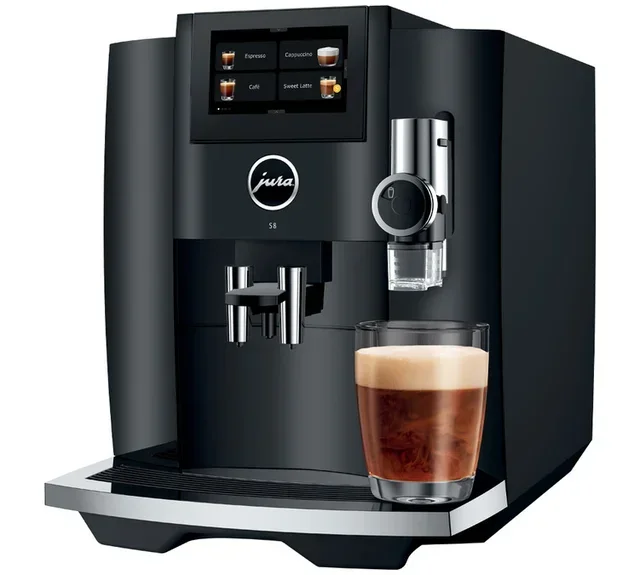 Macchina Caffè Automatica JURA S8 EB Piano Nero 2024 con Smart Connect
