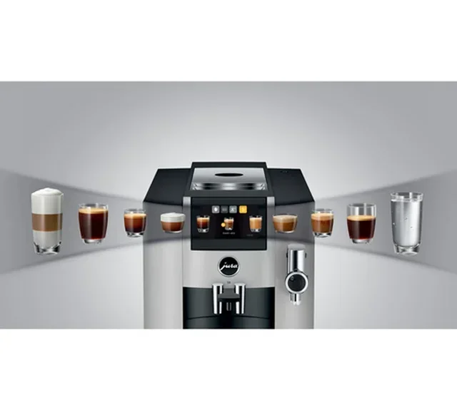 Macchina Caffè Macinacaffè JURA S8 EB Platino 2024 Smart Connect