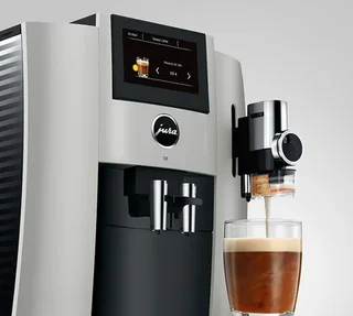 Macchina Caffè Macinacaffè JURA S8 EB Platino 2024 Smart Connect