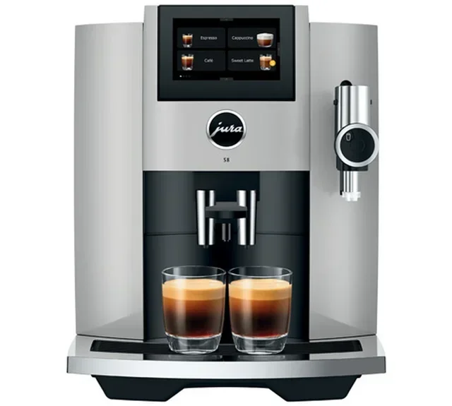 Macchina Caffè Macinacaffè JURA S8 EB Platino 2024 Smart Connect