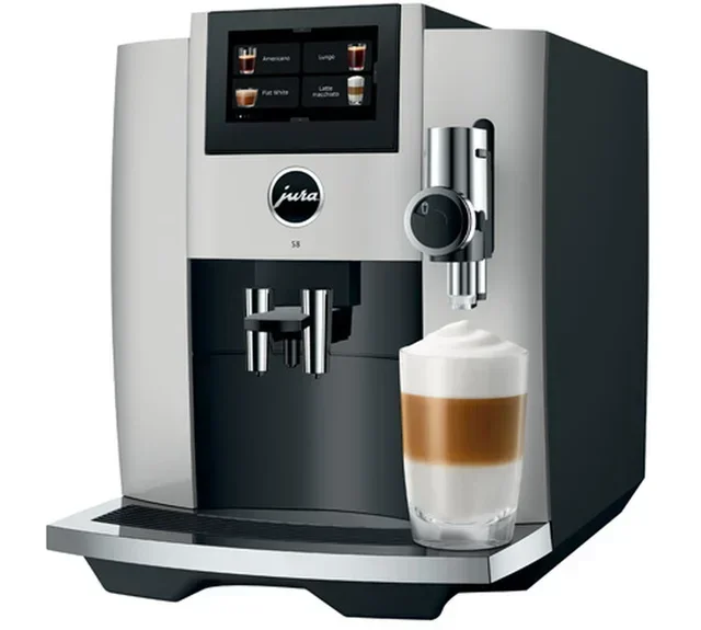 Macchina Caffè Macinacaffè JURA S8 EB Platino 2024 Smart Connect