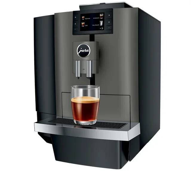 JURA X4 Dark Inox (EA) Pacchetto Pro - Macchina da caffè professionale