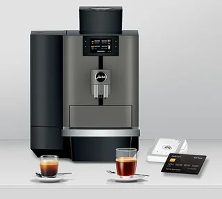 JURA X4 Dark Inox (EA) Pacchetto Pro - Macchina da caffè professionale