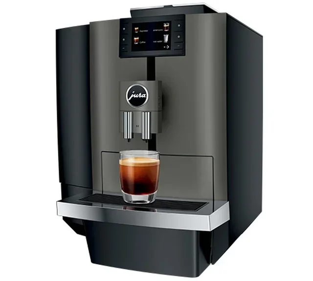 JURA X4 Dark Inox (EA) Pacchetto Pro - Macchina da caffè professionale