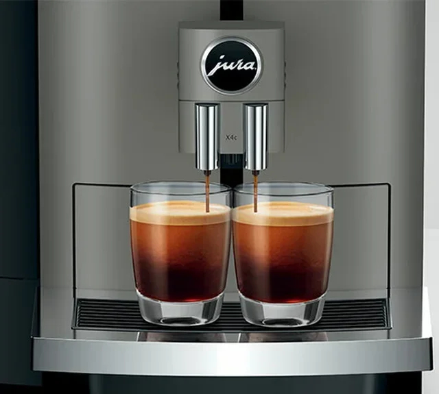 Jura X4c Dark Inox (EA) - Allacciamento idrico diretto + Kit professionale