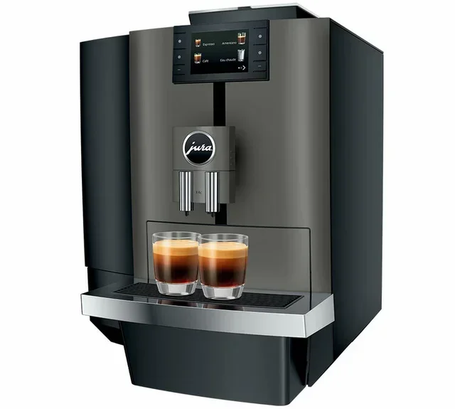 Jura X4c Dark Inox (EA) - Allacciamento idrico diretto + Kit professionale