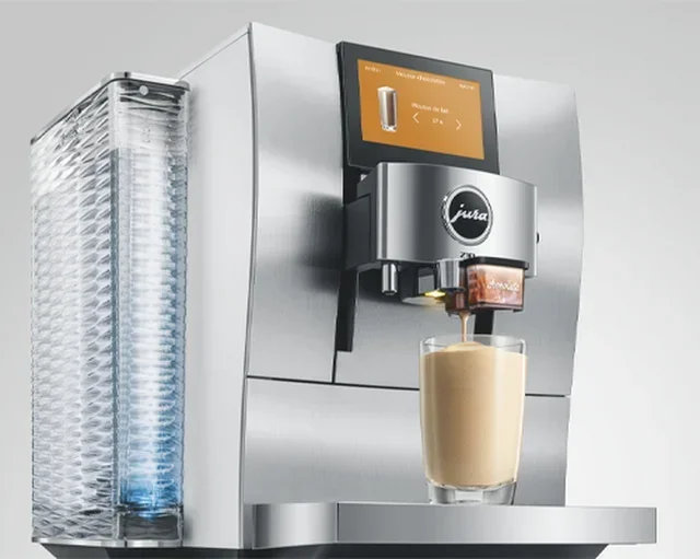 Macchina Caffè Automatica JURA Z10 White Aluminium EB con Smart Connect
